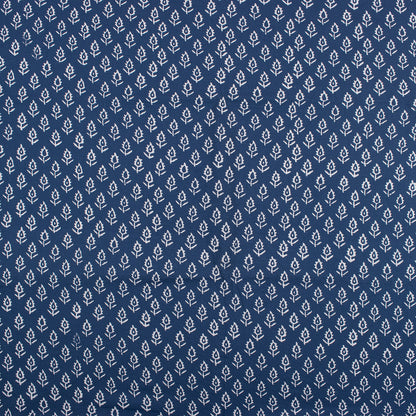 Indigo Blue Cotton Yard Fabric