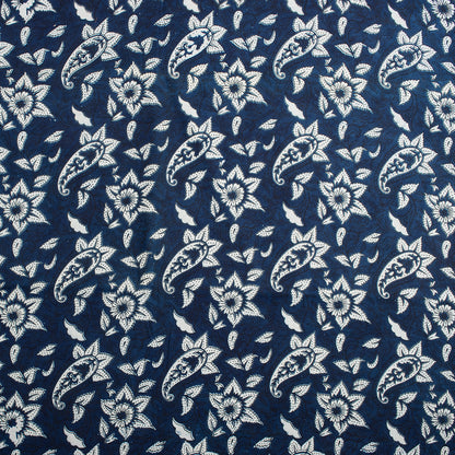 Indigo Blue Paisley Cotton Women&