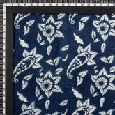 Indigo Blue Paisley Cotton Women&