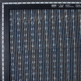 Indigo Blue Striped Print Cotton Cloth Fabric