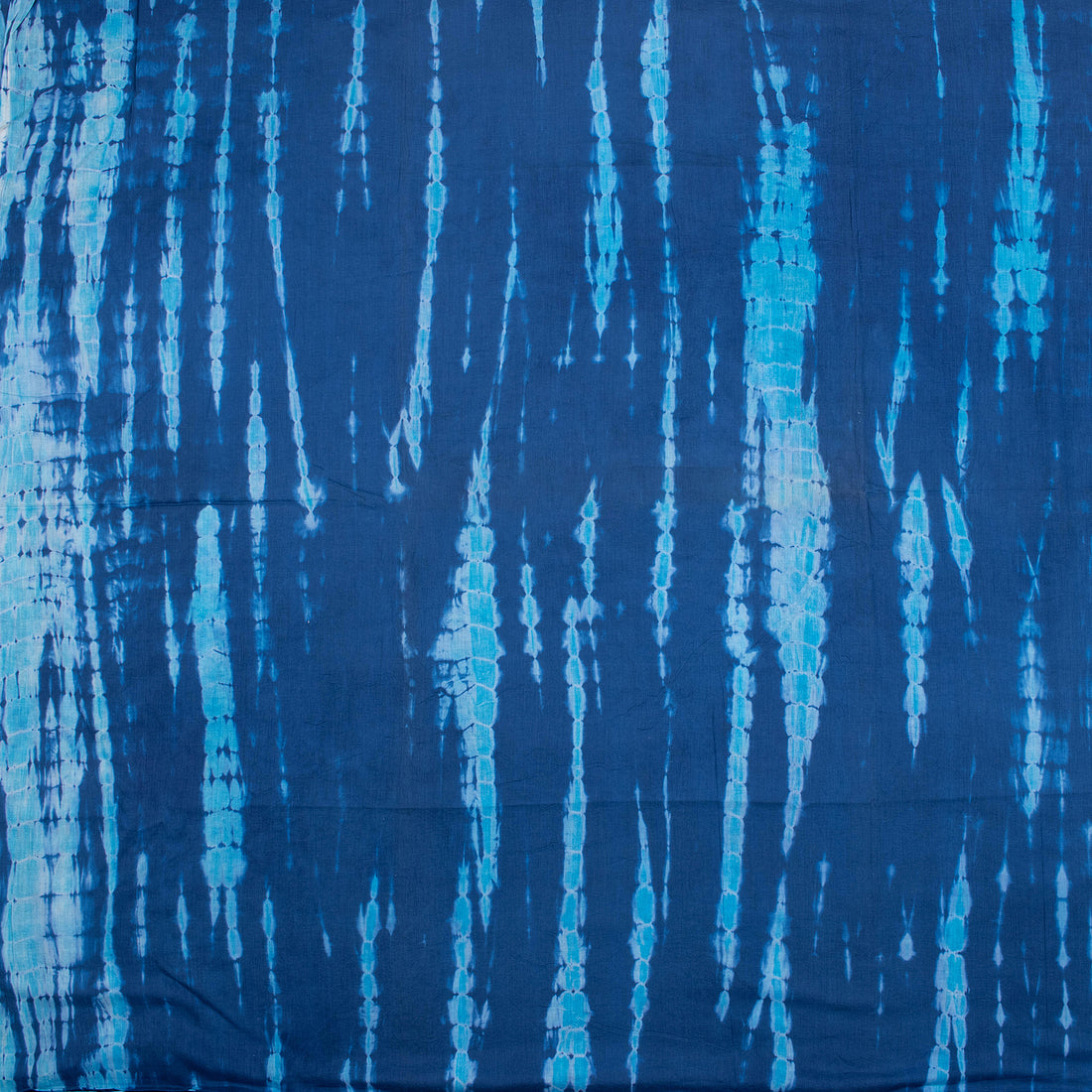 Indigo Blue Tie Dye Shibori Fabric