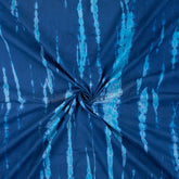 Indigo Blue Tie Dye Shibori Fabric