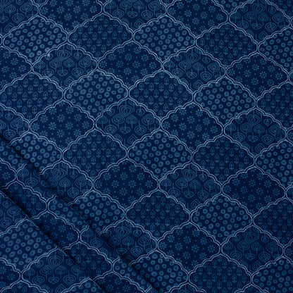 Indigo Cotton Fabric By The Yard