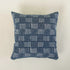 Indigo Hand Block Printed Canvas Cushion Cover