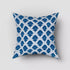 Indigo Hand Block Printed Cotton Cushion Cover