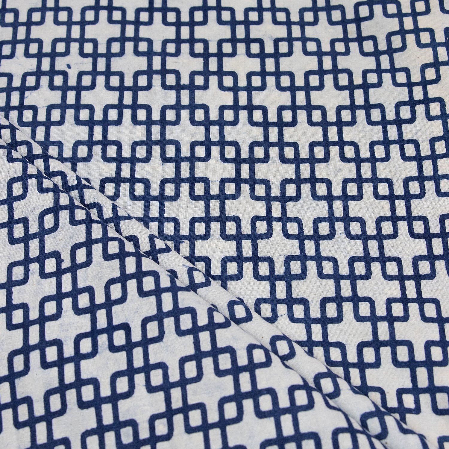 Indigo Material Fabric 100% Cotton