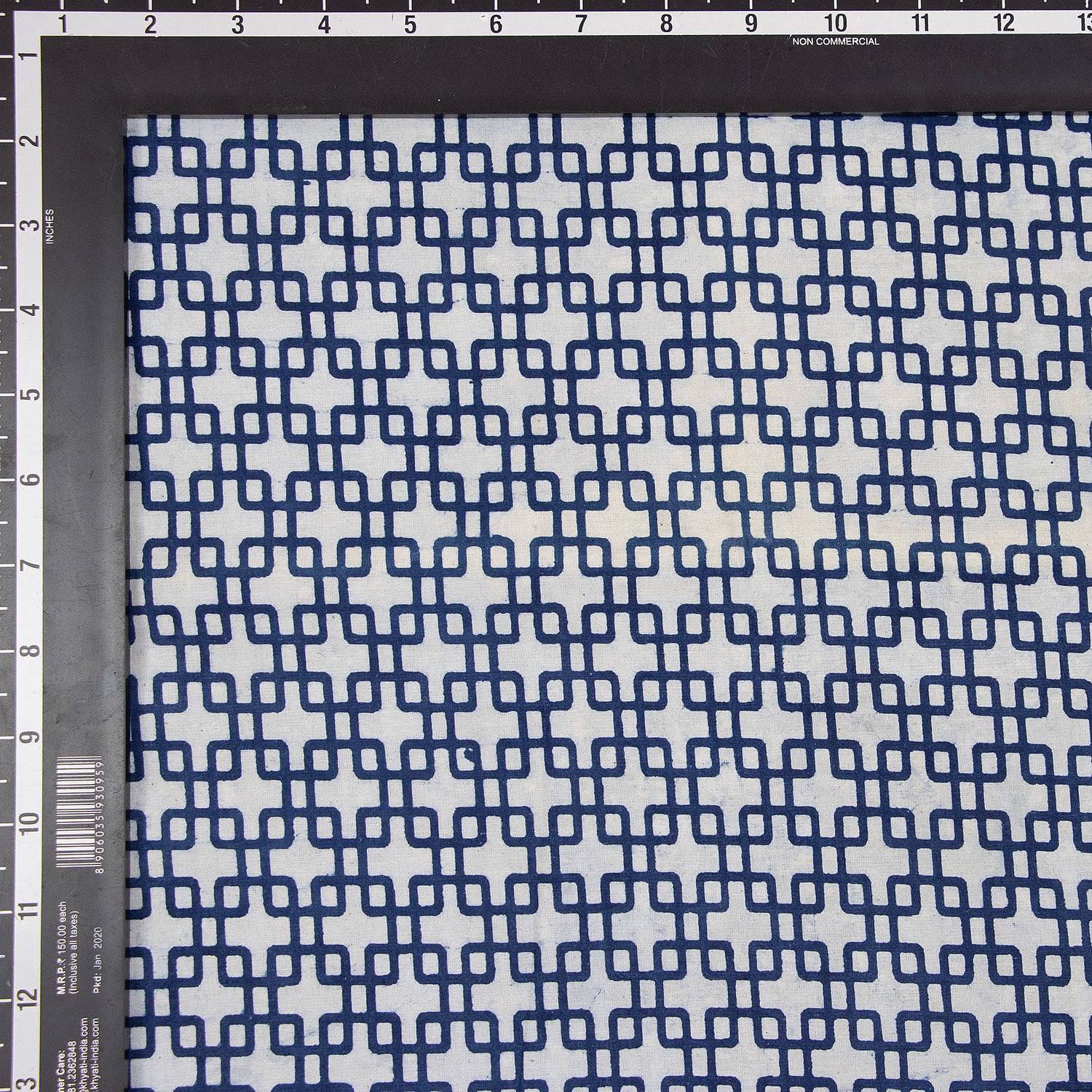 Indigo Material Fabric 100% Cotton