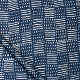 Indigo Organic Cotton Blue Canvas Material Fabric