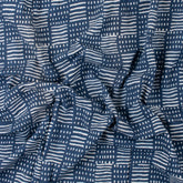 Indigo Organic Cotton Blue Canvas Material Fabric