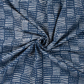 Indigo Organic Cotton Blue Canvas Material Fabric