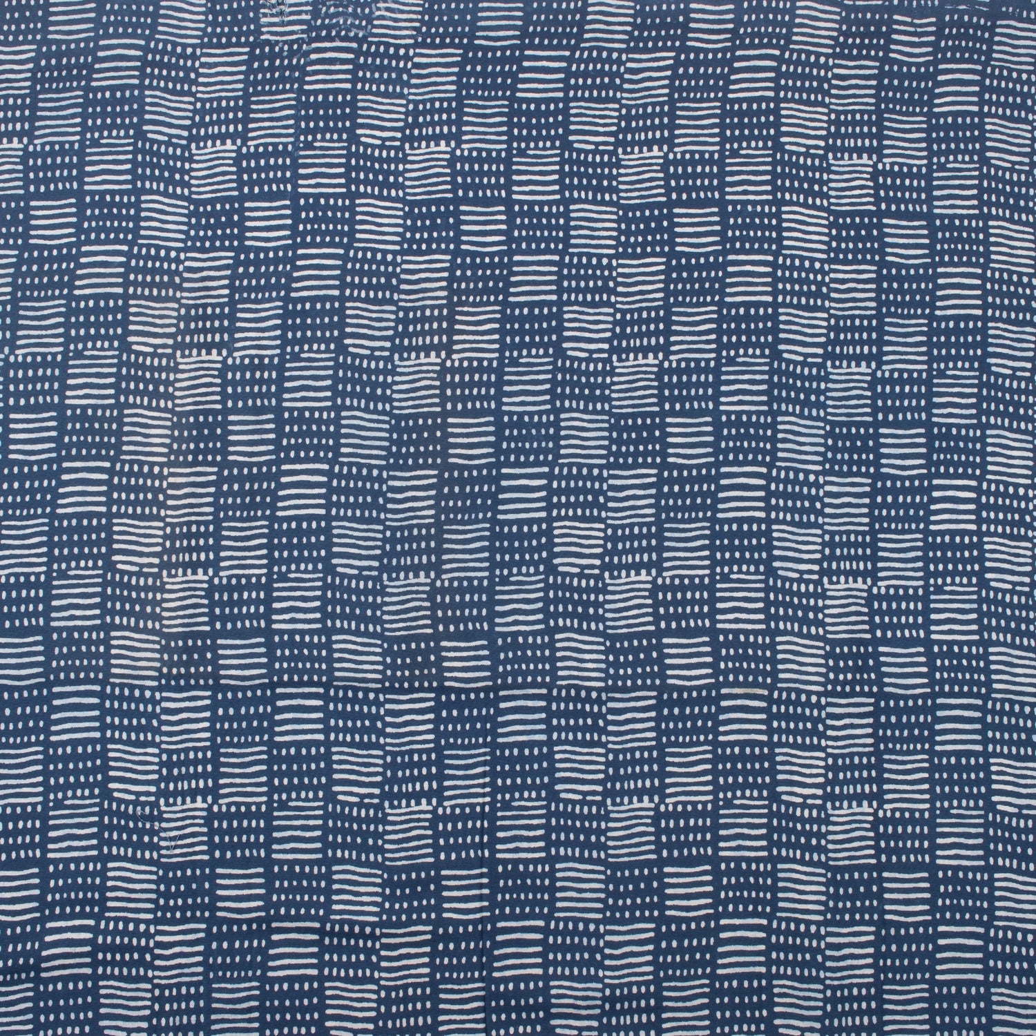 Indigo Organic Cotton Blue Canvas Material Fabric