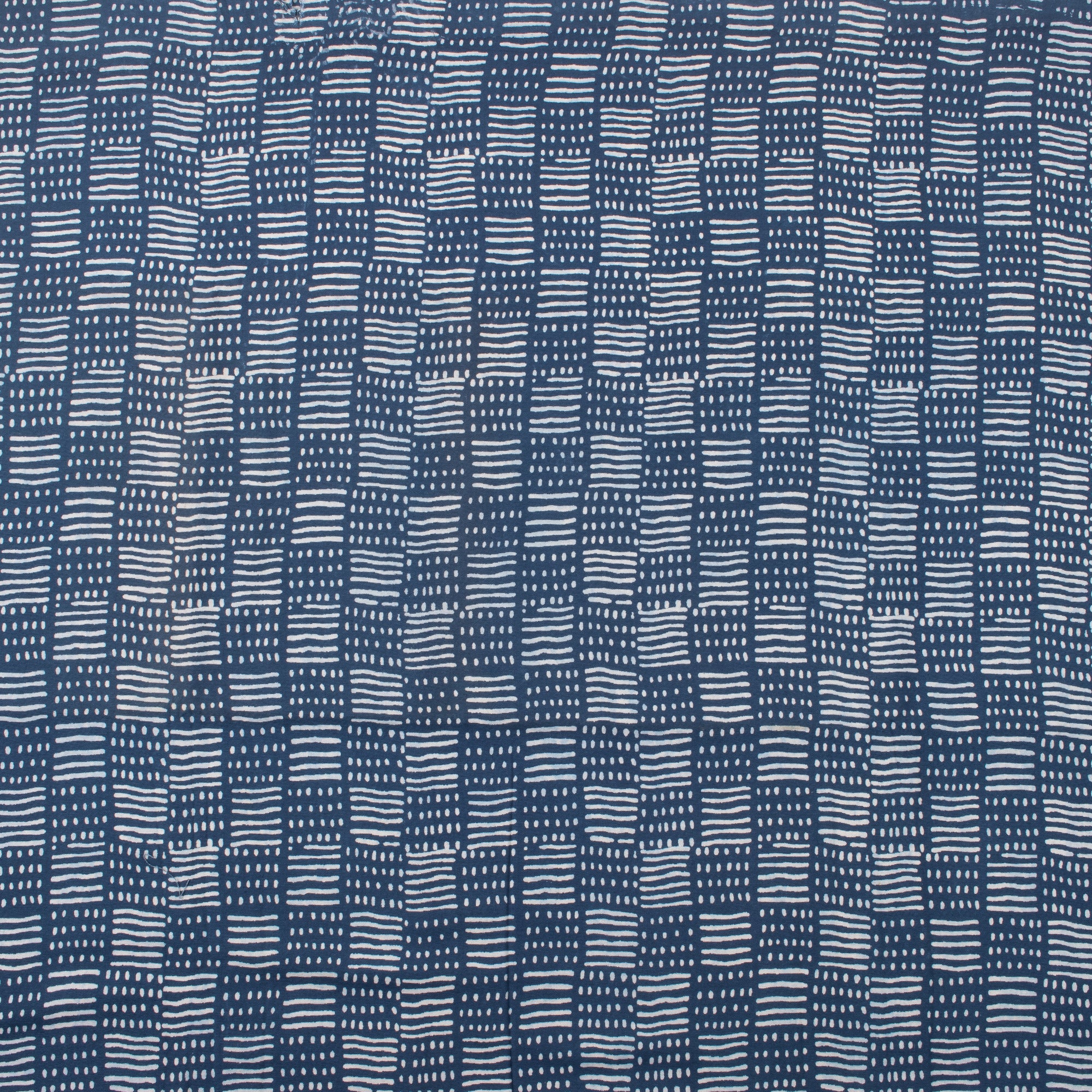 Indigo Organic Cotton Blue Canvas Material Fabric