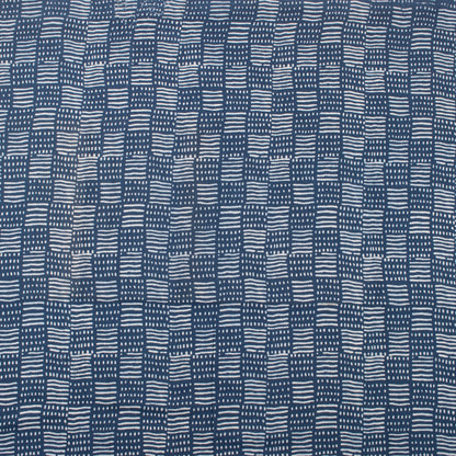 Indigo Organic Cotton Blue Canvas Material Fabric