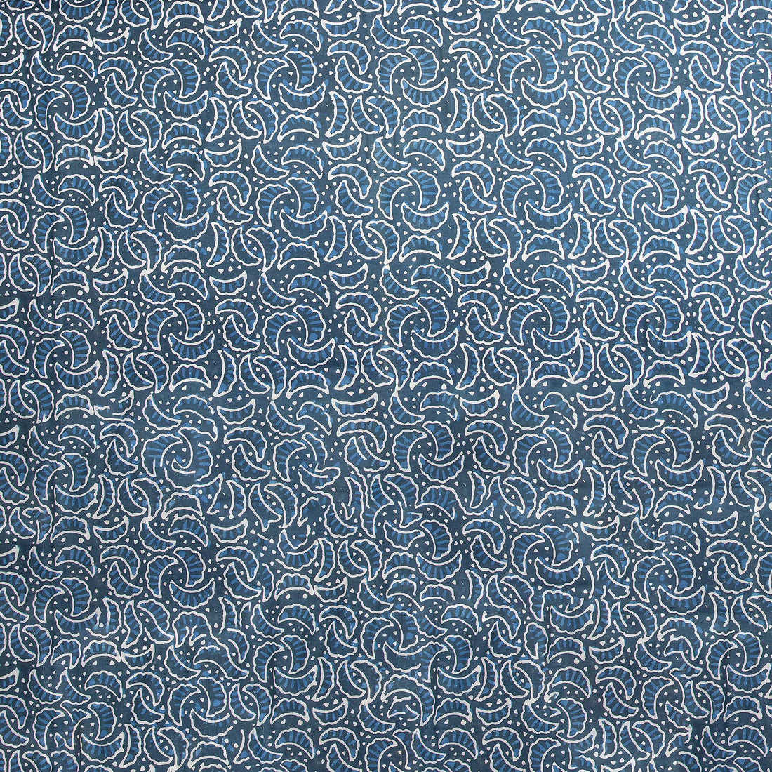 Indigo Organic Natural Cotton Fabric