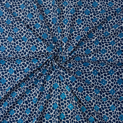 Indigo Print Cotton Fabric