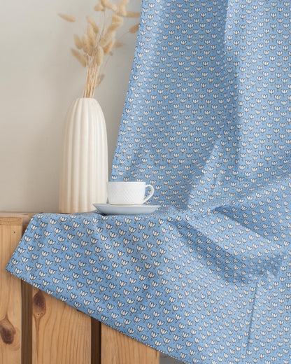 Jaipur Block Printed Cotton Cafe Drapes Curtains