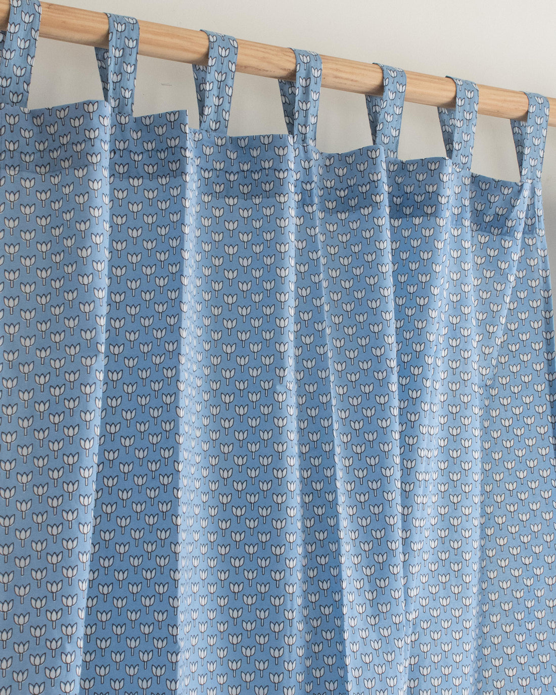 Jaipur Block Printed Cotton Cafe Drapes Curtains