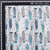 Jaipur Prints Fish Design Soft Cotton Fabric
