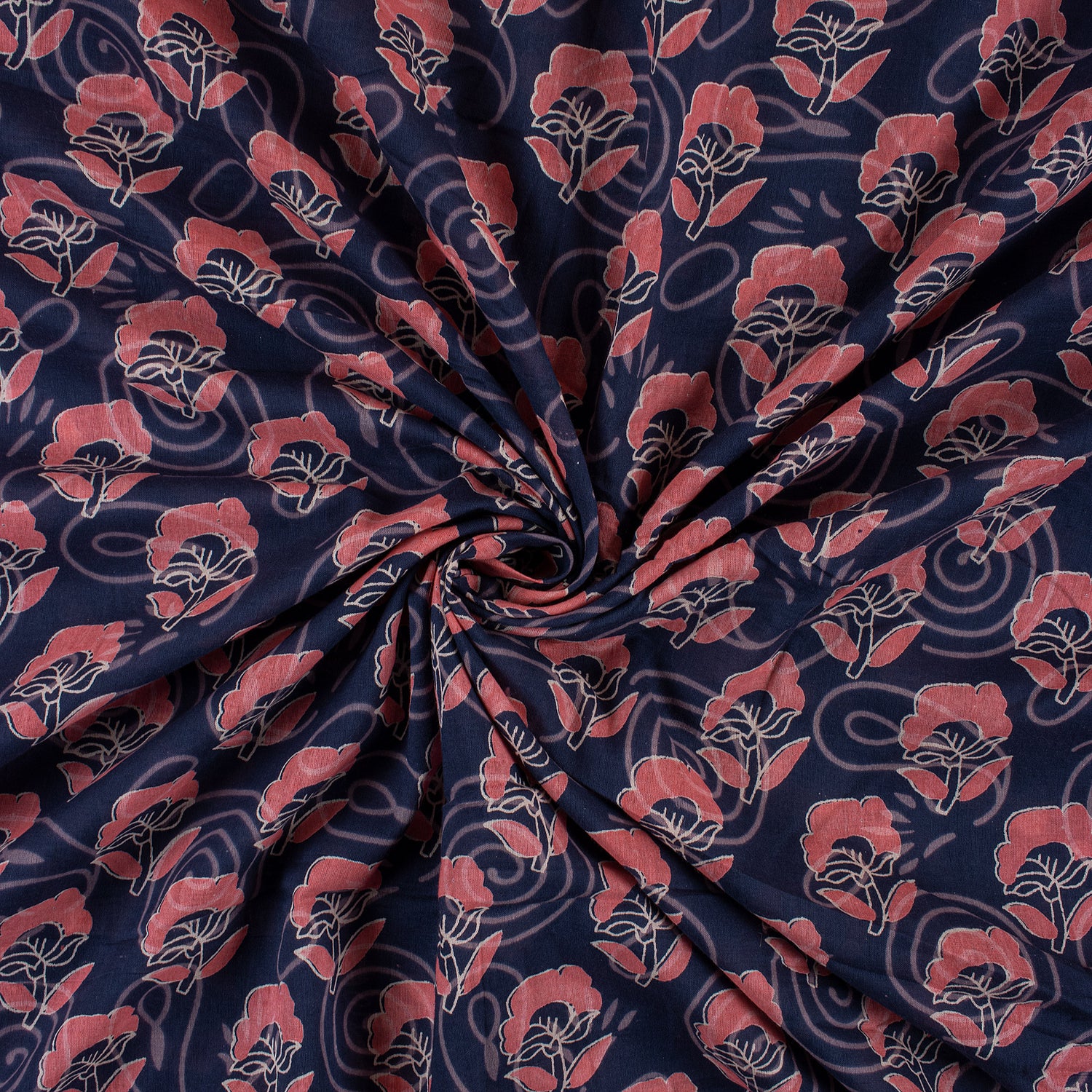 Jaipuri Block Print Affordable Cotton Fabric