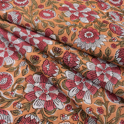 Jaipuri Hand Block Print Fabric Cloth Material