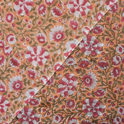 Jaipuri Hand Block Print Fabric Cloth Material
