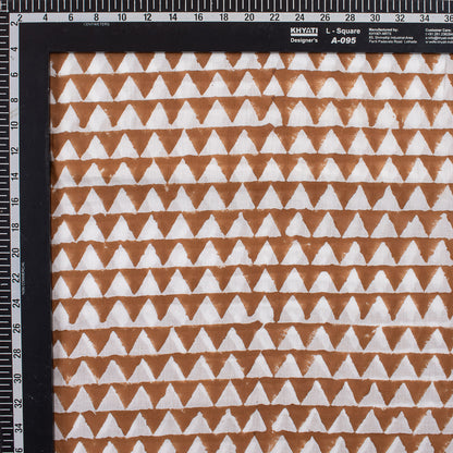 Jaipuri Hand Block Print Running Material Fabric