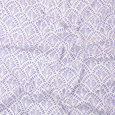 Jaipuri Hand Block Purple Printed Cotton Fabric