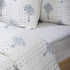 Kantha Hand Block Print Reversible Cotton Quilt Blanket