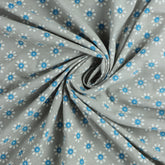 Kashish Floral Hand Block Printed Cotton Fabric