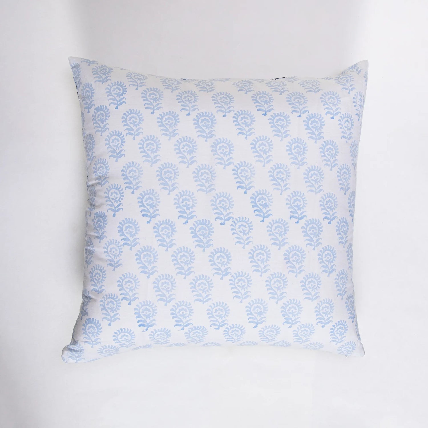 Latest Blue Booti Hand Block Printed Cotton Cushion Covers
