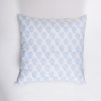 Latest Blue Booti Hand Block Printed Cotton Cushion Covers