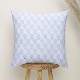 Latest Blue Booti Hand Block Printed Cotton Cushion Covers