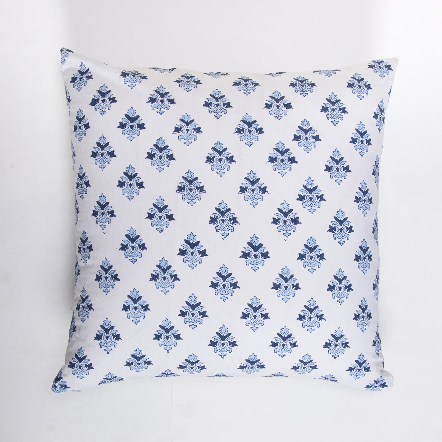 Latest Blue Booti Hand Block Printed Cotton Cushion Covers