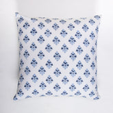 Latest Blue Booti Hand Block Printed Cotton Cushion Covers