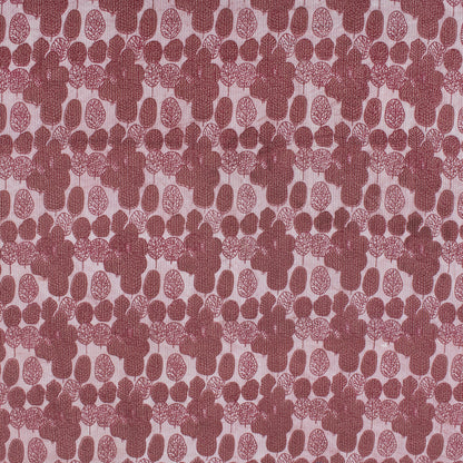 Leaf Printed Kantha Fabric By The Yard