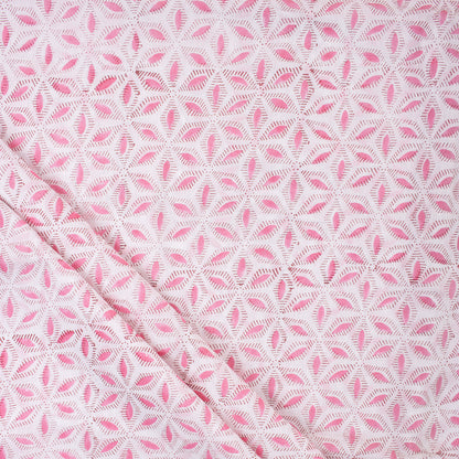Light Pink Hand Block Print Fabric Online
