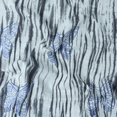 Light Weighted Butterfly Hand Block Print Fabric