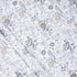 Light Weighted Gray Floral Hand Block Printed Fabric