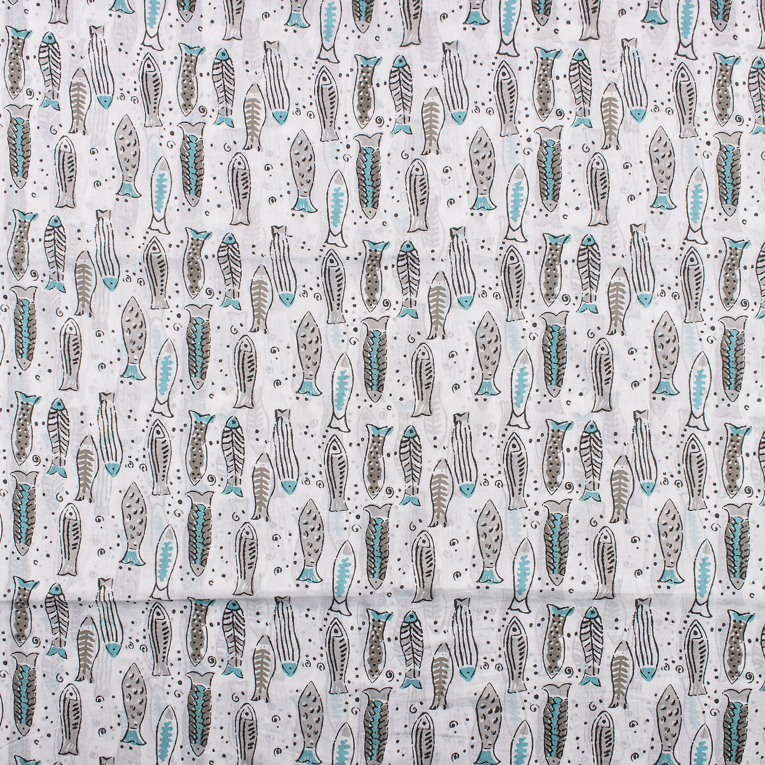 Light Weighted Hand Block Print Cloth Fabric