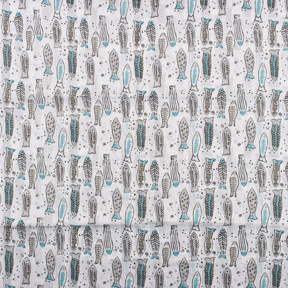 Light Weighted Hand Block Print Cloth Fabric