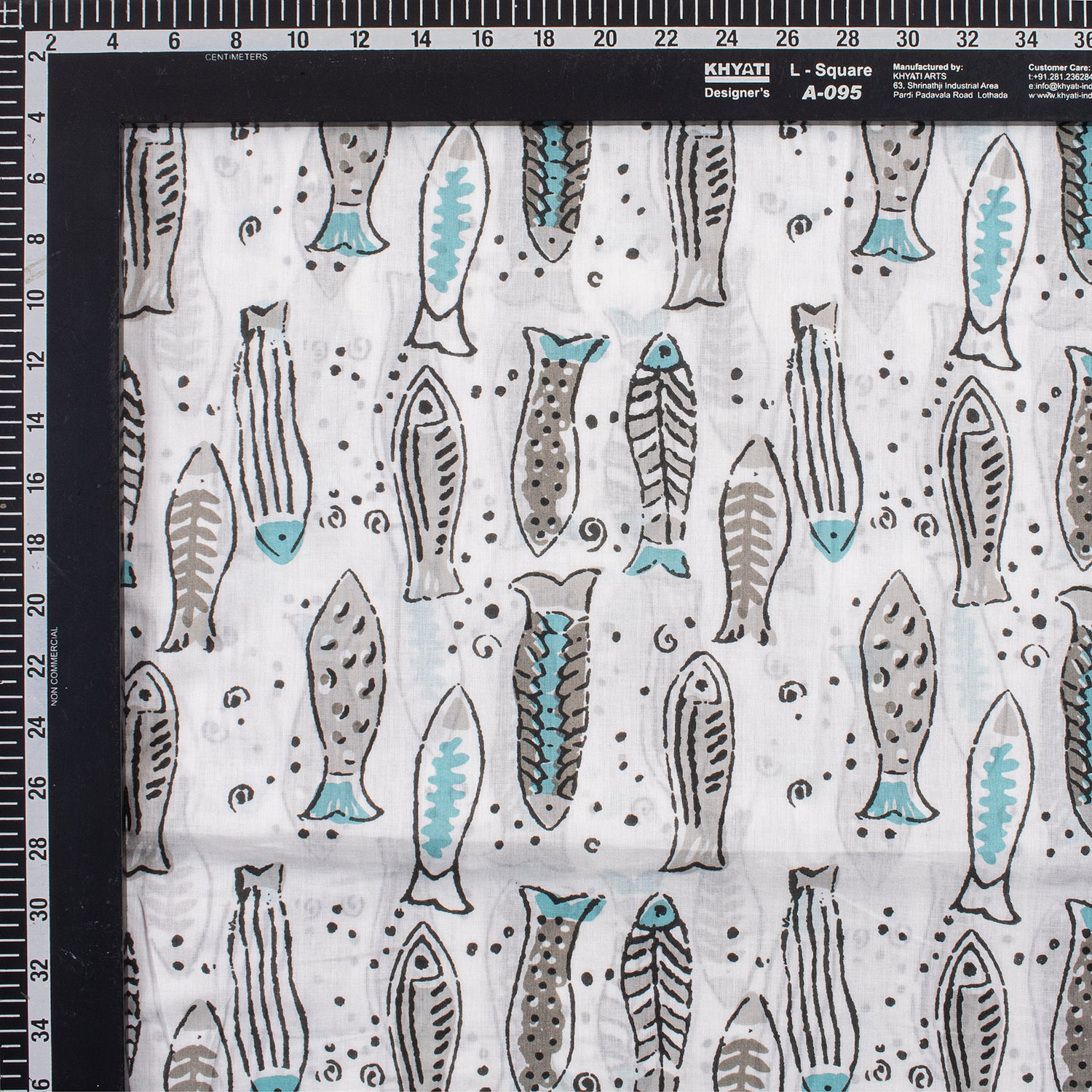 Light Weighted Hand Block Print Cloth Fabric