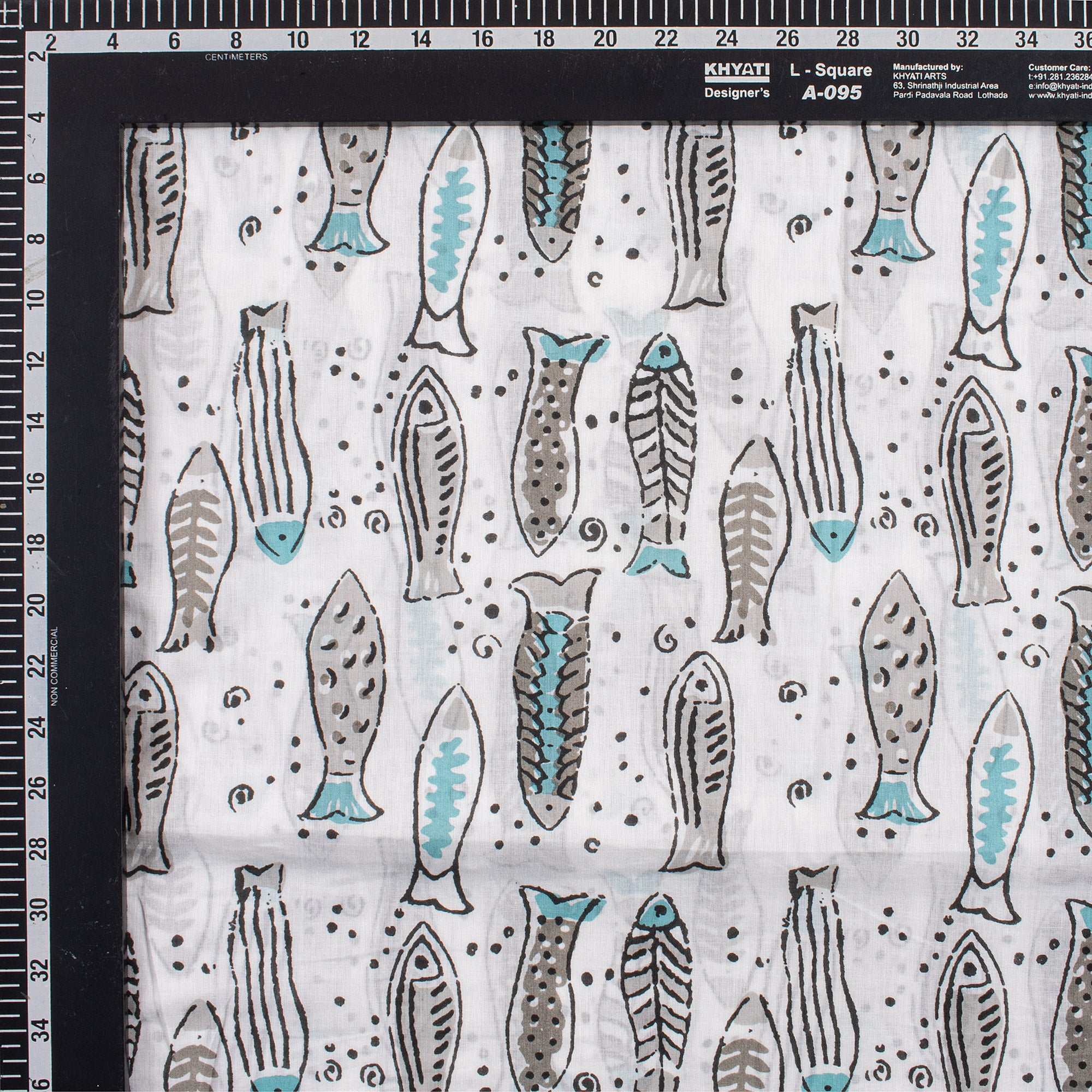 Light Weighted Hand Block Print Cloth Fabric