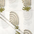 Luxury Green Leaf Hand Block Print Fabric