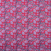 Luxury Hand Block Floral Print Pure Kantha Fabric By The Yard