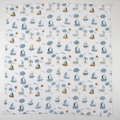 New Hand Block Printed Soft Cotton Baby Swaddle Wrap