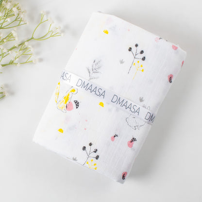 New Organic Cotton Printed Soft Baby Swaddle Wrap For Newborn