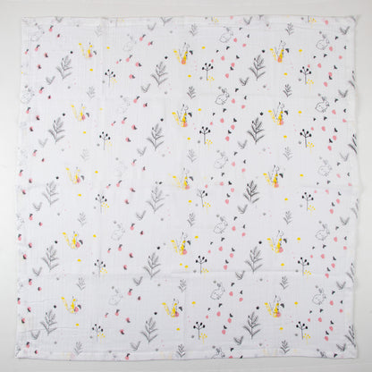 New Organic Cotton Printed Soft Baby Swaddle Wrap For Newborn
