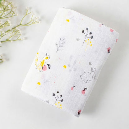 New Organic Cotton Printed Soft Baby Swaddle Wrap For Newborn