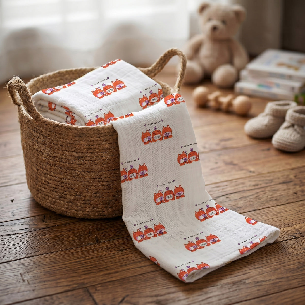 New Arrival Cotton Muslin Swaddle Baby Wrap