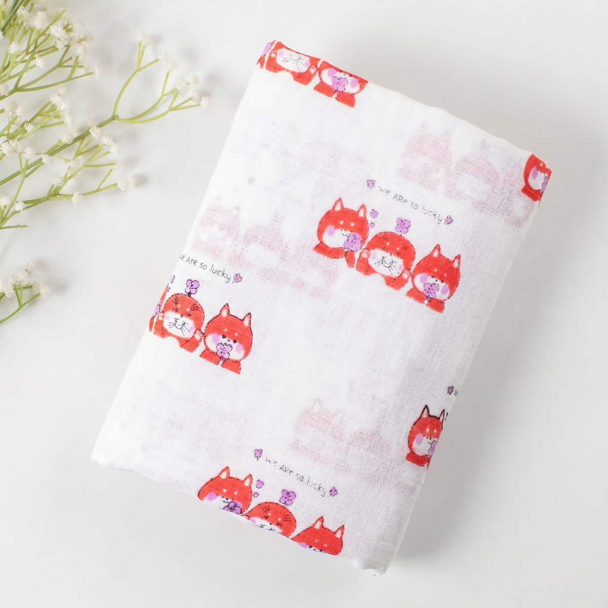 New Arrival Cotton Muslin Swaddle Baby Wrap